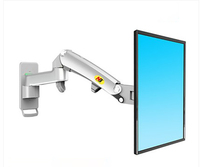 NB F150 ze stopu aluminium 360 stopni 17 "-27" uchwyt monitora sprężyna gazowa ramię LCD LED TV do montażu na ścianie ładowanie 2-7kgs 2